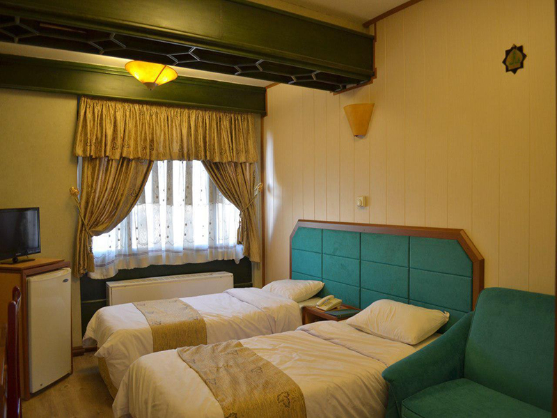 اتاق دو تخته توئین هتل خانه سبز مشهد